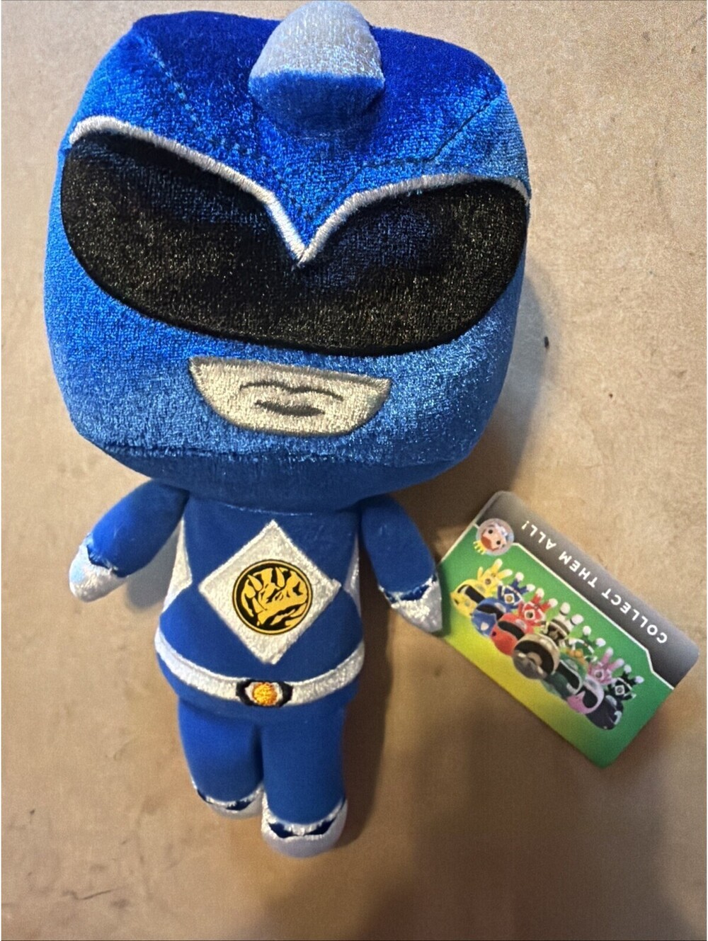 8” Mighty Morphin Power Rangers Hero Plushies Blue Ranger Funko New With Tag
